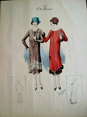 knee length dresses for ladies Art Deco fashion dress made of chiffon and with elbow sleeves main image 1