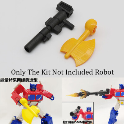 YYW-56 Gun Axe Upgrade Kit For Studio Series Devastation OP Prime 3D Printing