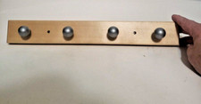 IKEA Flang Solid Pine Wood Tie Belt Closet Hanger Hook 12.6 x 1.97 inches