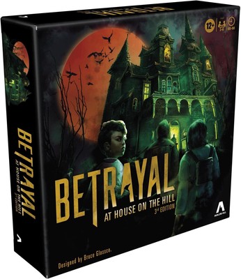 Avalon Hill Hasbro Gaming Betrayal at The House on The Hill 3rd Edition Cooperat