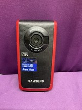 Samsung HMX-W200RN FULL HD SHOCK  WATERPROOF DIGITAL CAMERA w/ 16GB MICRO SD