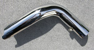 Harley Davidson Low Rider 2018 - Hitzeschild Abdeckung Krümmer hinten.