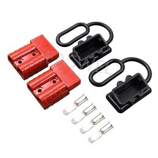 50A Battery Trailer Pair Plug Quick Connector Kit Connect Disconnect Winch