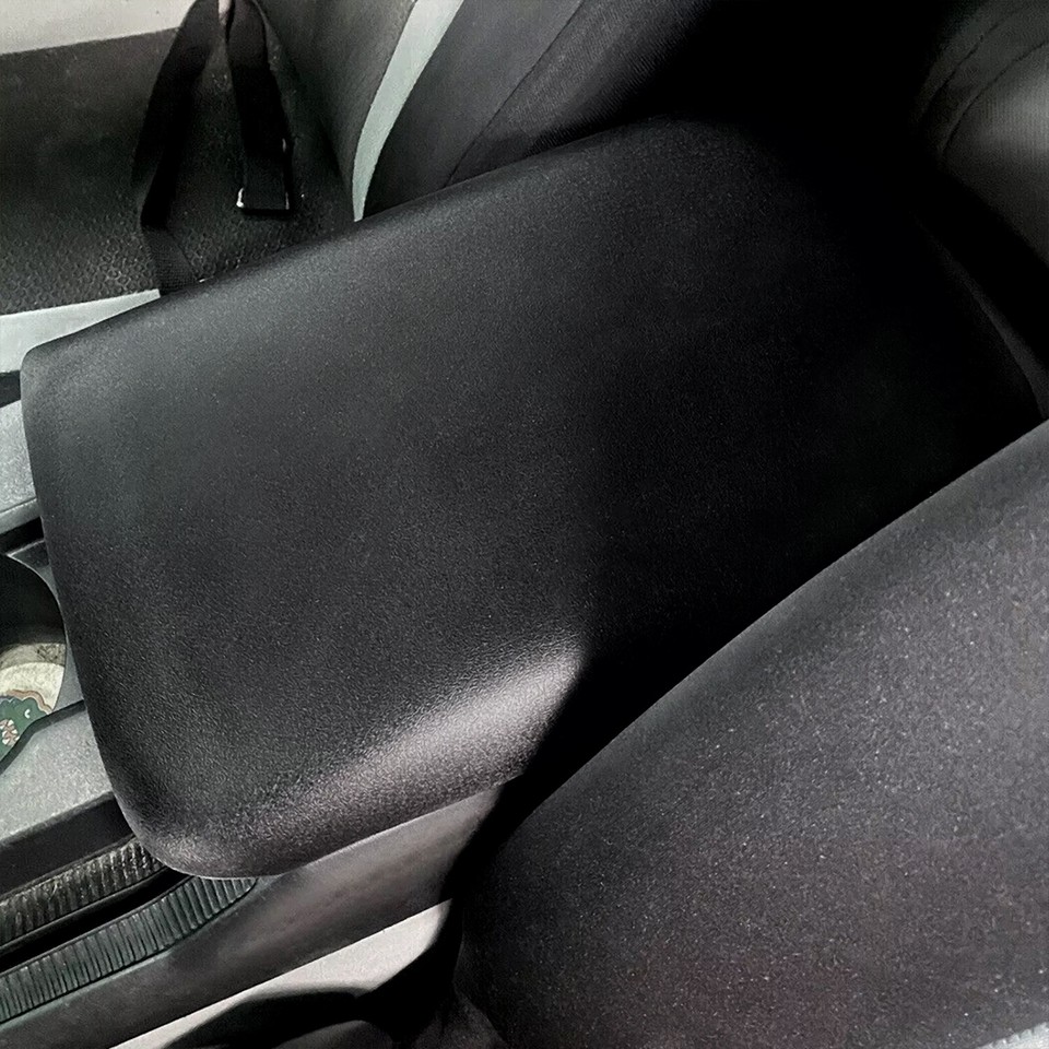 Fit For 2005-2009 Ford Mustang Black Center Console Armrest Lid Top Pad Cover - Foto 8