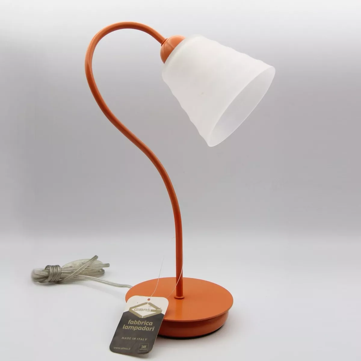 Retro orange 2024 table lamp