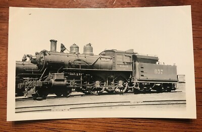 Wabash Eisenbahn Lok 657 Vintage Foto 
