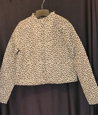 NWT GIRLS GYMBOREE JACKET, SIZE XL 14, ANIMAL PRINT, FULL ZIP