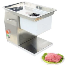 QX 4mm Blade Stainless Meat Slicer Beaf Pork Cutter Commercial Cutting Macchine