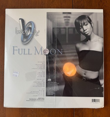 Full Moon [LP] by Brandy (Vinyl, Mar-2002, Atlantic USA) for sale 
