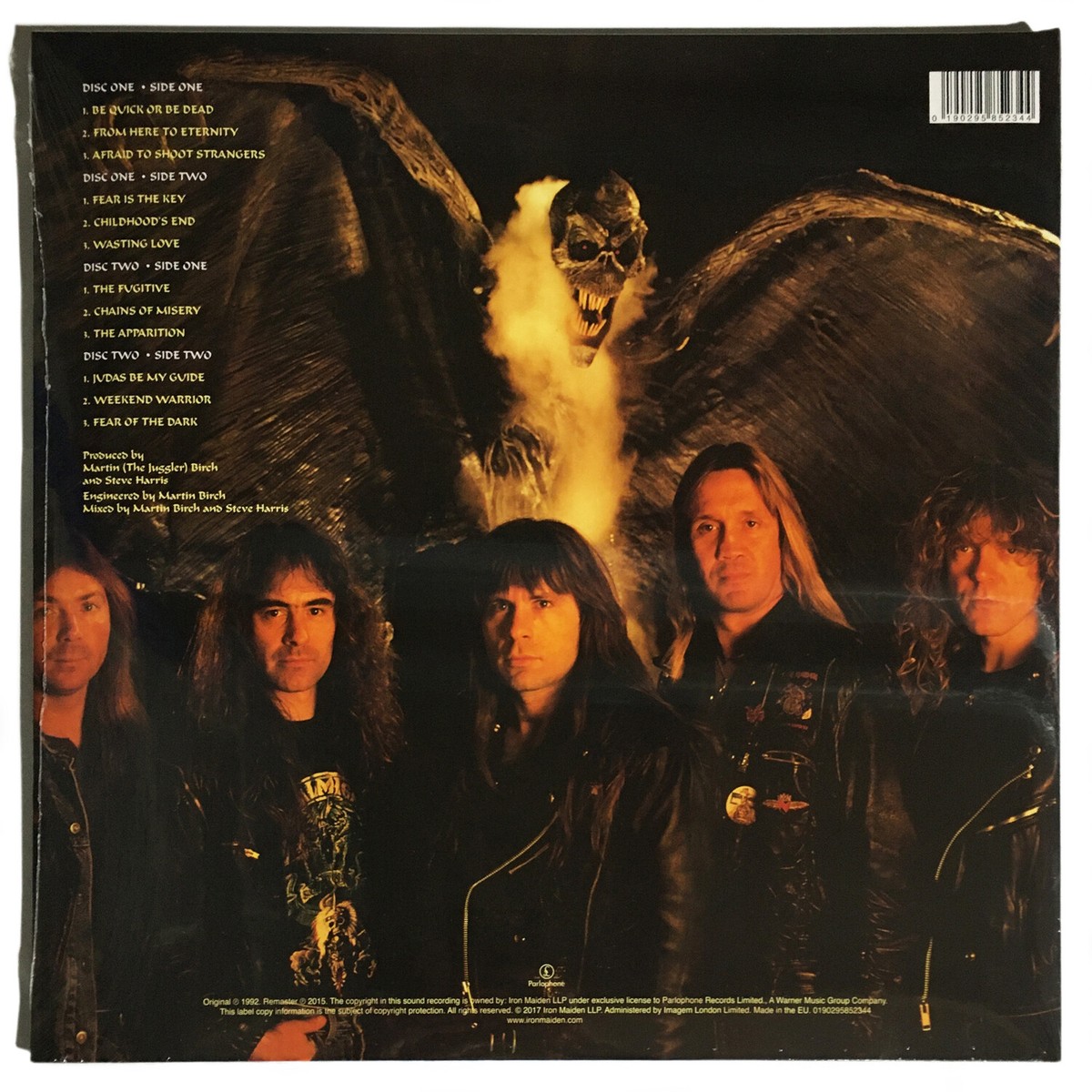 欧2discs LP Iron Maiden Fear Of The Dark 0190295852344 Parlophone /00660 LP IRON MAIDEN Fear of the Dark (2LPs Vinyl, Parlophone