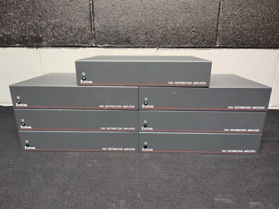 Lot of 7 Extron P/2 DA4xi VGA Distribution Amplifiers