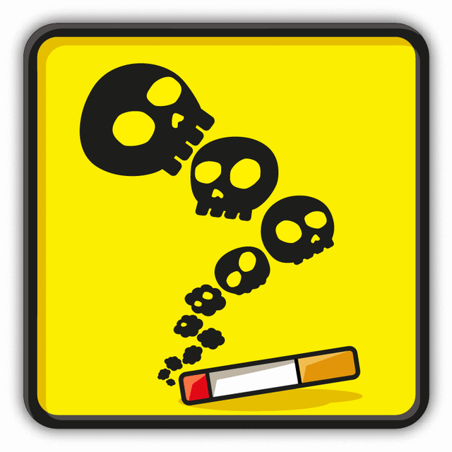 Smoking Kills Warning Sign Funny Car Bumper Sticker Decal 5" x 5" eBay