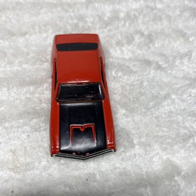 Hot Wheels '70 Ford Torino Red Muscle Car Black Hood Limited