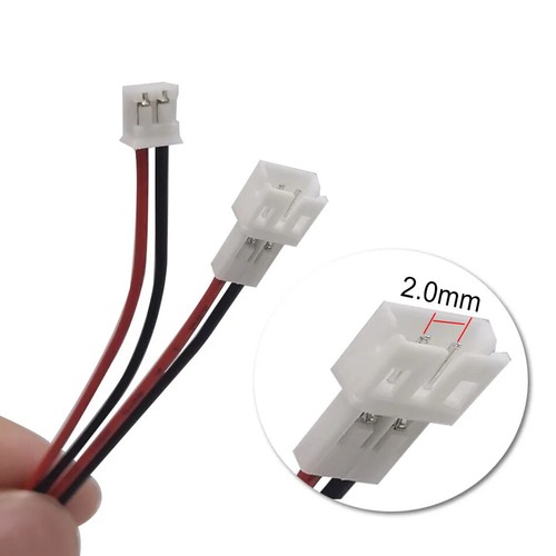 JST 1.25mm XH 2.54 PH 2.0 SM 2.5 SYP 2.5 2 Pin Male & Female Micro Connector Set - Picture 16 of 22