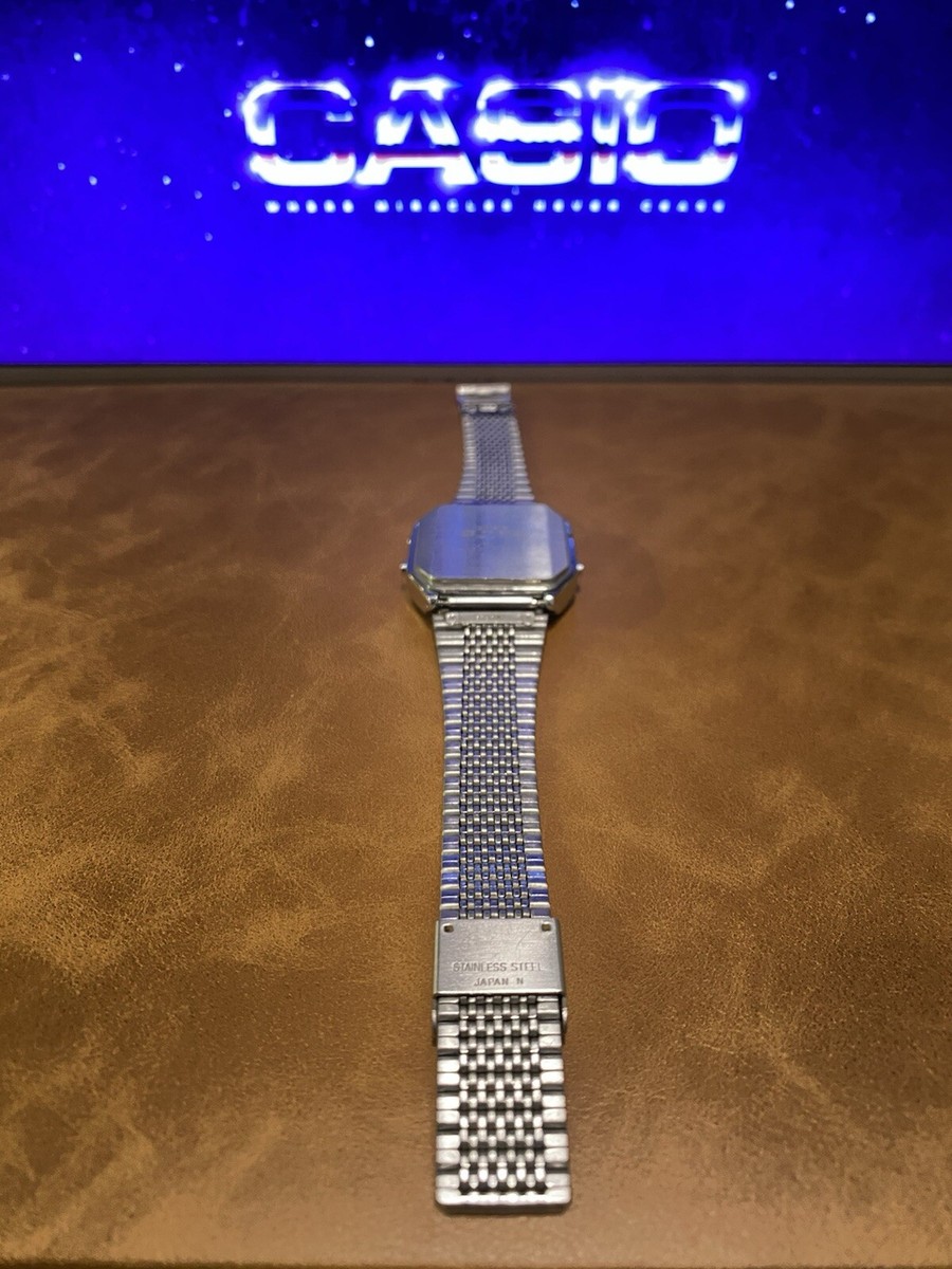 Rare Vintage Casio Dictionary Watch TE-2500 Mint new battery