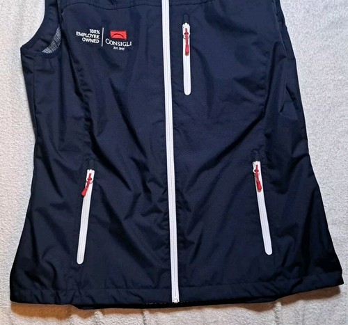 Helly Hansen Vest Women's XL Crew Sailing Corporate Logo Waterproof Windproof - Picture 2 of 9