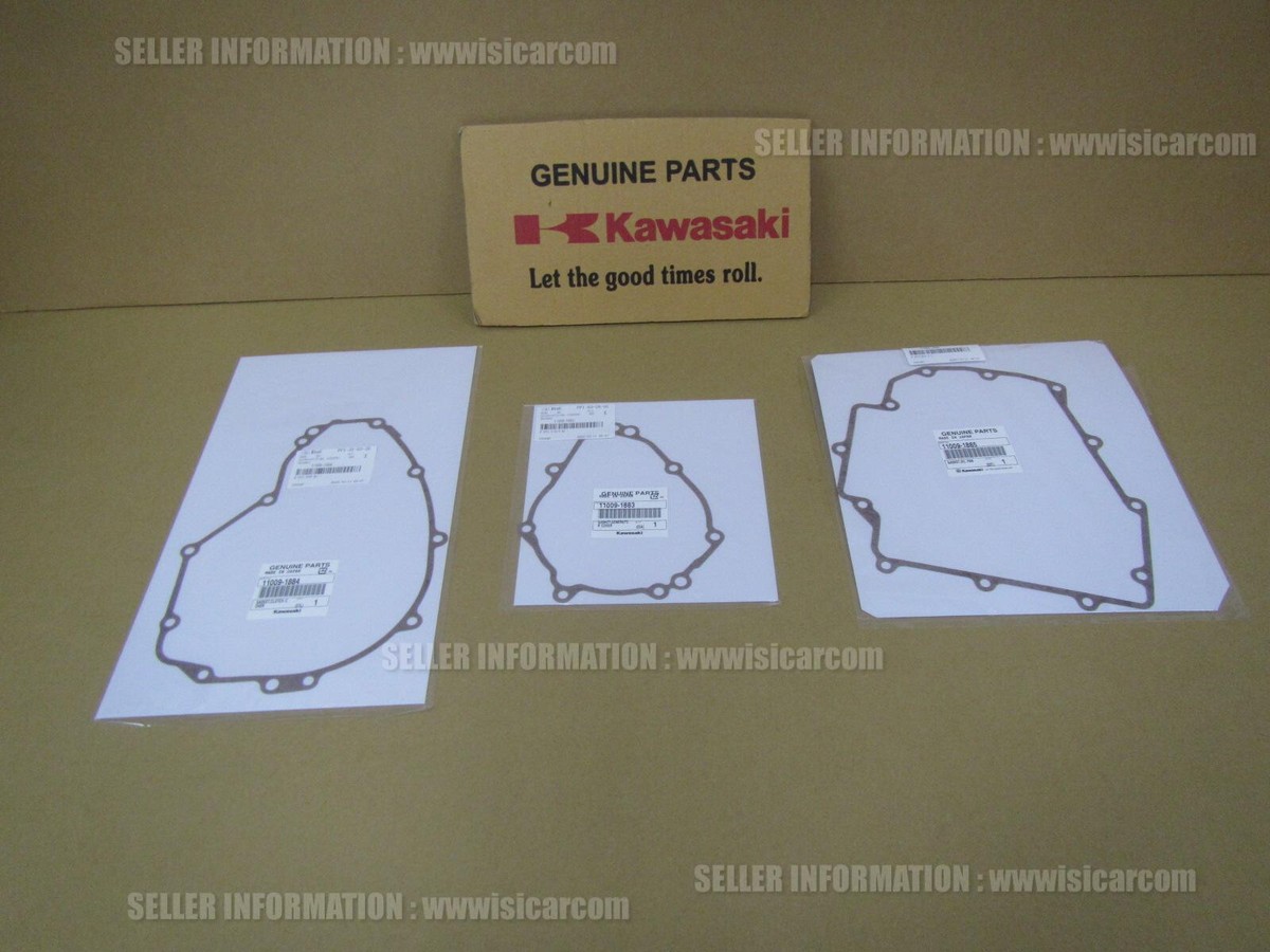 KAWASAKI ZXR250 ZX250A ZX250C LOWER CRANKCASE GASKET SET 11009