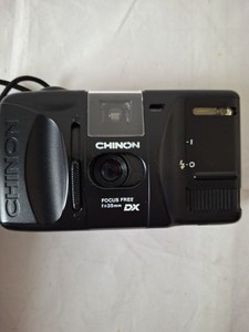 Chinon Auto GL-II Motorized Focus Free 35mm DX Camera - Tested and Working