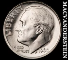 1960 Silver Roosevelt Dime - Choice Gem Brilliant Unc  Lustrous  #K4357