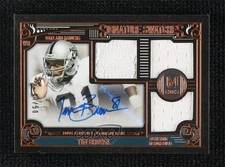 2015 Topps Museum Collection Copper 43/50 Tim Brown Triple Patch Auto HOF 1q7