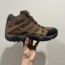 Size 12 - Merrell Men's Moab 3 Mid Waterproof Hiking Boot Earth Brown