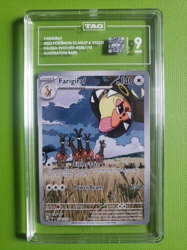 Farigiraf graded TAG 9 for sale on eBay