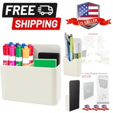 Magnetic Pen Holder,2 Pack Magnetic Dry Erase Marker Holder with Generous Com...