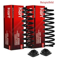 2x HART Fahrwerksfeder Feder +Domlager Hinten für VW Passat Variant 3C5