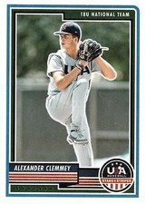 Alexander Clemmey 2023 USA Baseball Stars & Stripes - #43