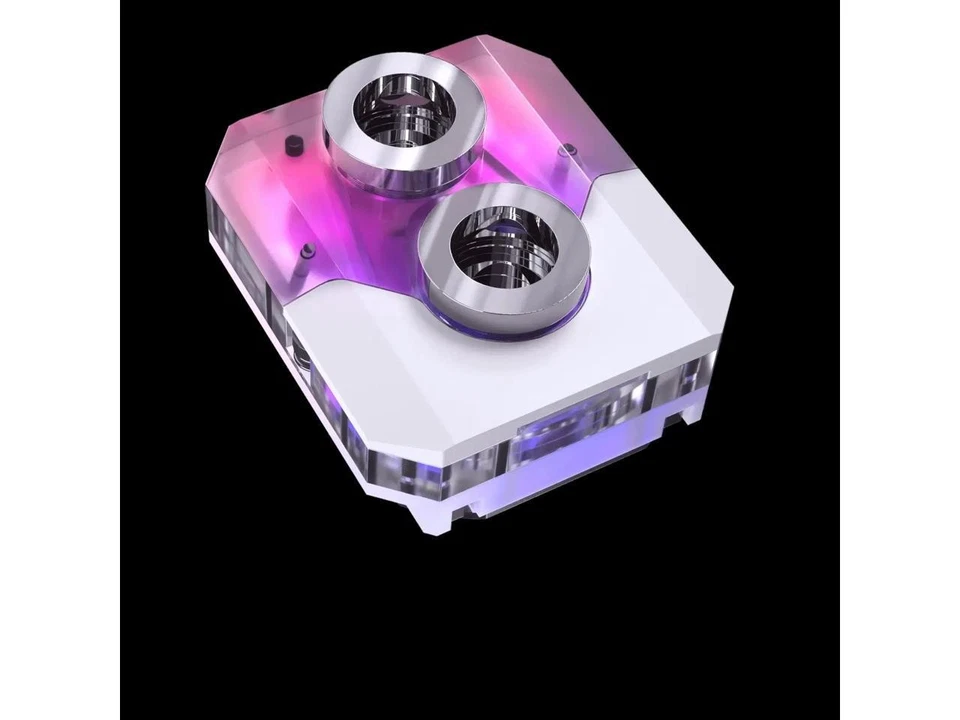 Phanteks Glacier EZ-Fit 450CPU, Copper CPU Water Block, Intel 1700 & AMD AM5 - Image 3 of 4