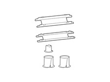 Ergotron LX Pro Plastics Replacement Kit 98-7...