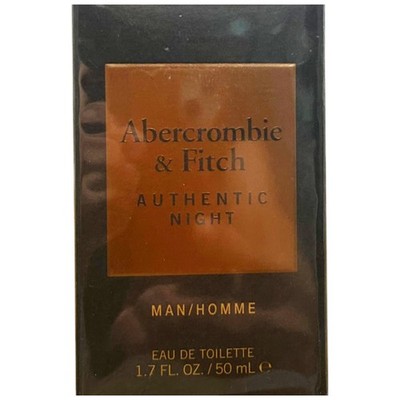 Abercrombie & Fitch Authentic Night Men Edt Spray