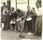 Vintage Inge Hardison Photograph~African American Boys~Street Band~ca. 1950s — photo 1