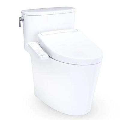 TOTO AURORA 1.28 GPF MW6863346CEFG#01 Heated Auto Clean Toilet & S2 Washlet