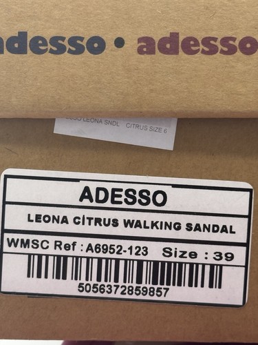 Adesso Leona Citrus Lime Light Green Walking Sandal Size 39 UK Women’s 6 Leather - Bild 16 von 18