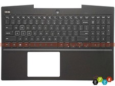New DELL G5 5500 Laptop Keyboard US RGB Backlit Palmrest Upper Cover 01RPF5