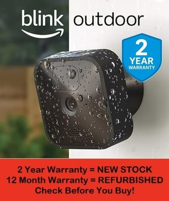 Black Blink Wireless Outdoor Waterproof Add-On Überwachungskamera 1080p HD