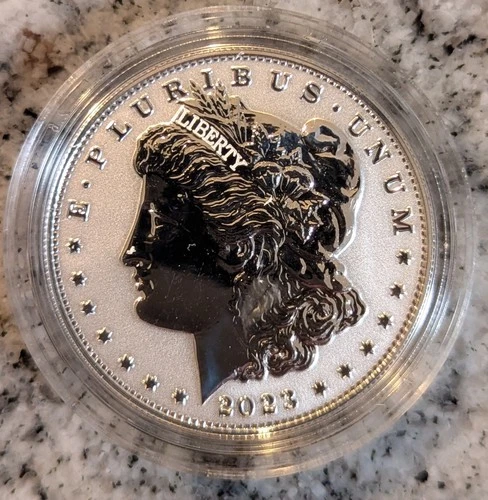 2023-S Reverse Proof Morgan Silver Dollar .999 Fine - In Capsule