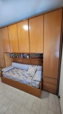 cameretta a ponte metri 3 con due letti colore ciliegio buono stato a Roma € 100