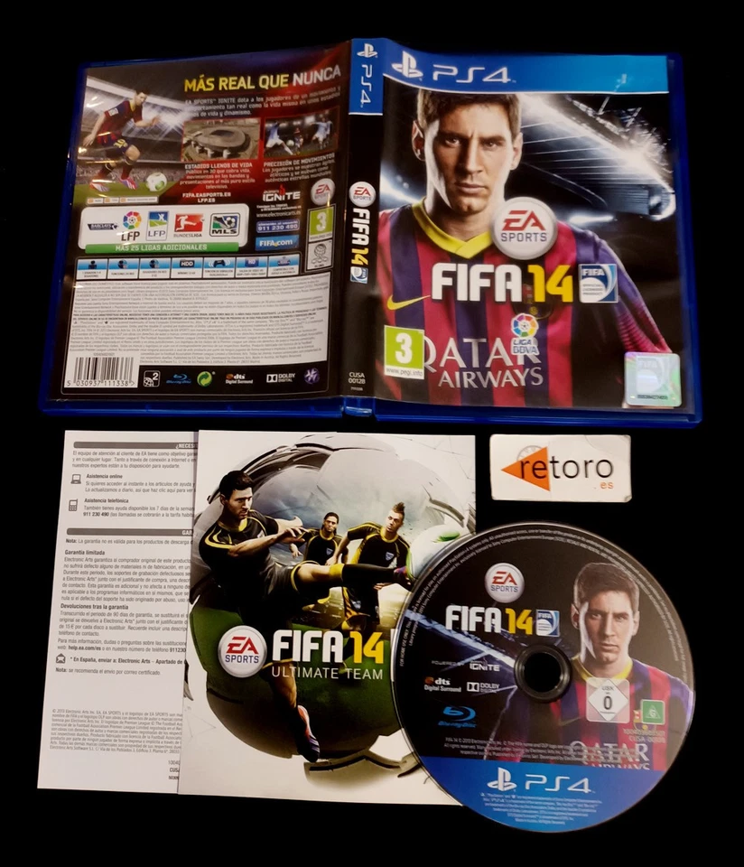 FIFA 14 EA Sports Messi - Juego PS4 Edicion España PAL, foto 1 de 2