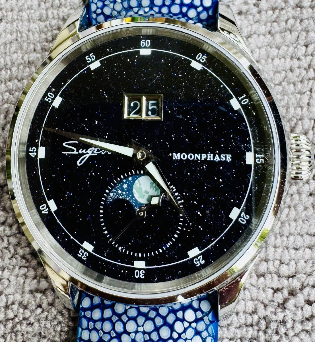 Moon Phase Vintage Wristwatches for sale | eBay