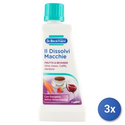 3X Dr.Beckmann Stain Remover Liquid 50 Ml. Fruit