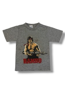 Vintage 1985 Rambo Movie Promo Tee Size Youth Small Made In USA
