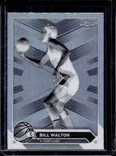 2023-24 Topps Chrome Bill Walton Negative Refractor #94 Trail Blazers