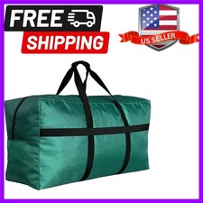 Extra Large Storage Duffle Bag with Zippers and Handles, Big Foldable Duffle ...