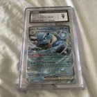 Blastoise ex 009/165 Scarlet & Violet 151 Holo EX CGC 9 Pokémon TCG Card 2023