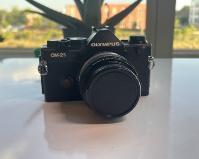 Olympus OM-2 Spot Program + Zuiko 50mm 1.8 Lens - UNTESTED, READ DESCRIPTION