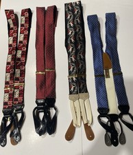 4 Trafalgar Limited Edition Suspenders Place Your Bets, Cupid, Red,  Blue