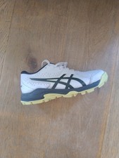 ASICS Gel Peake Junior Kids Hockey Shoe Size 3 White