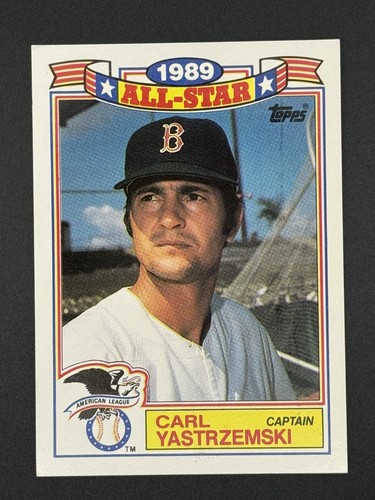 Carl Yastrzemski #22 1990 Topps 1989 All Star card